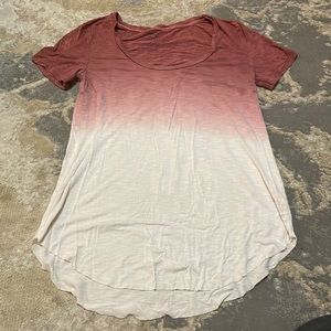 American Eagle Soft & Sexy Club pink and white ombre